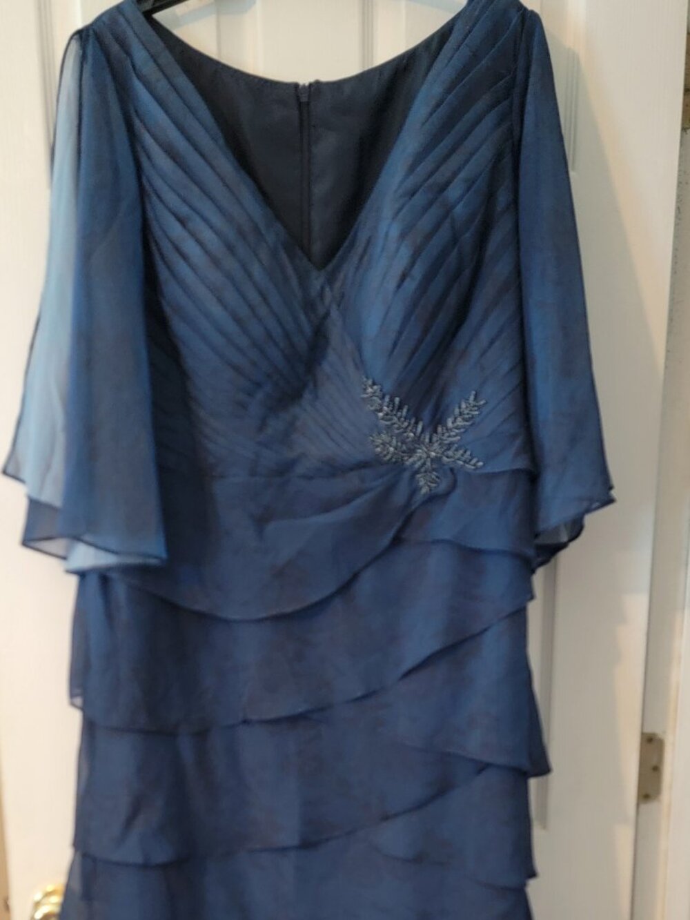 Navy Blue Women's 20W formal gown
